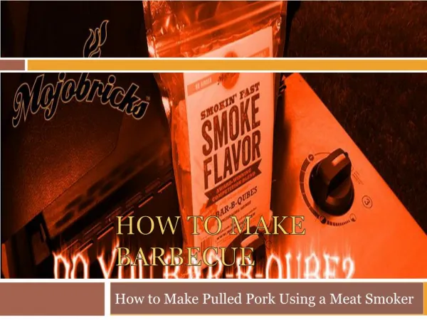Smoking Meat Made Easy