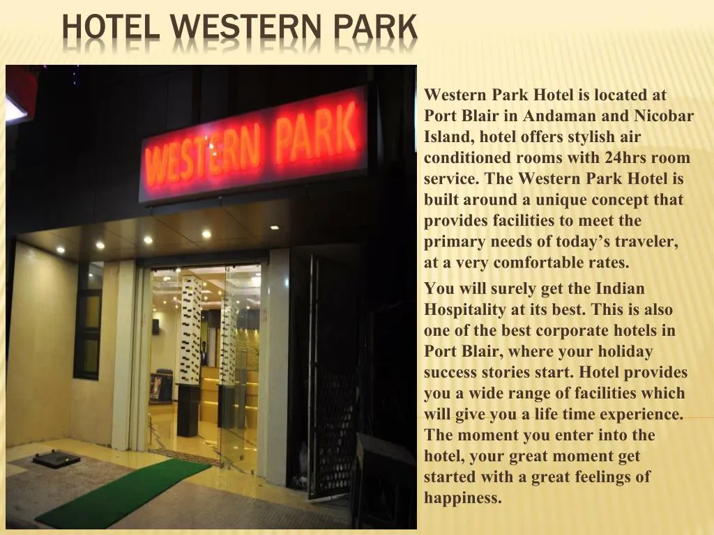 hotel western park
