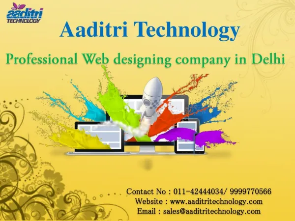 Professional Website designing company in Delhi