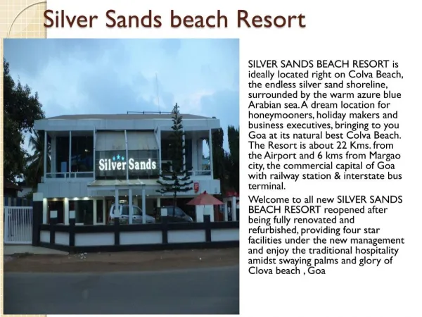 Silver Sand Beach Resort