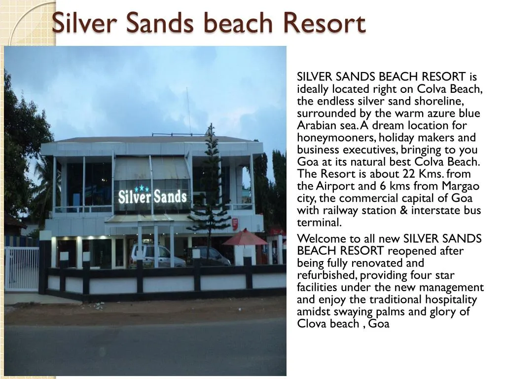 silver sands beach resort
