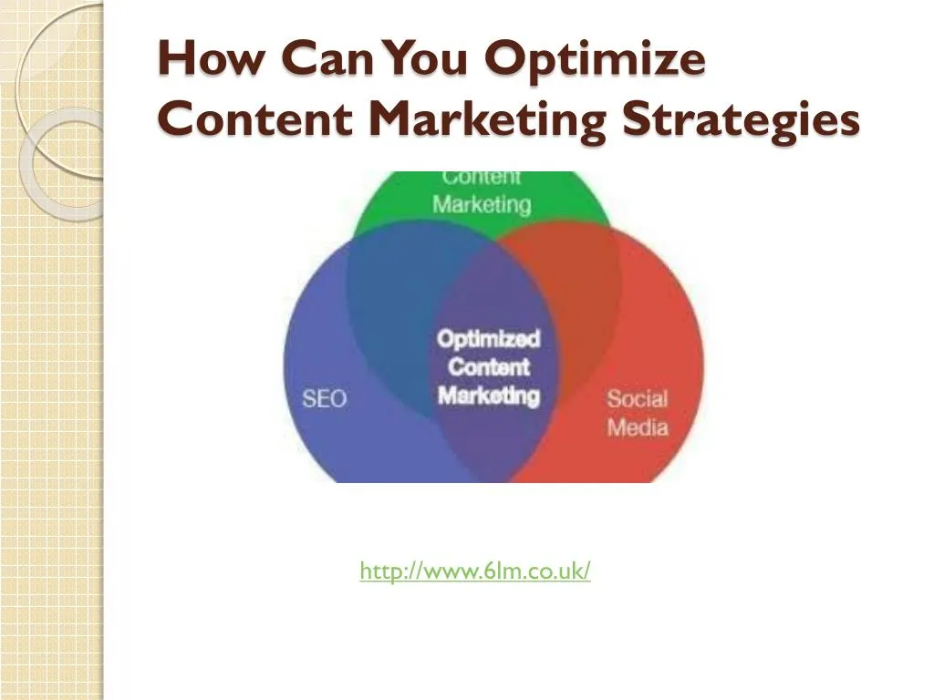 how can you optimize content marketing strategies