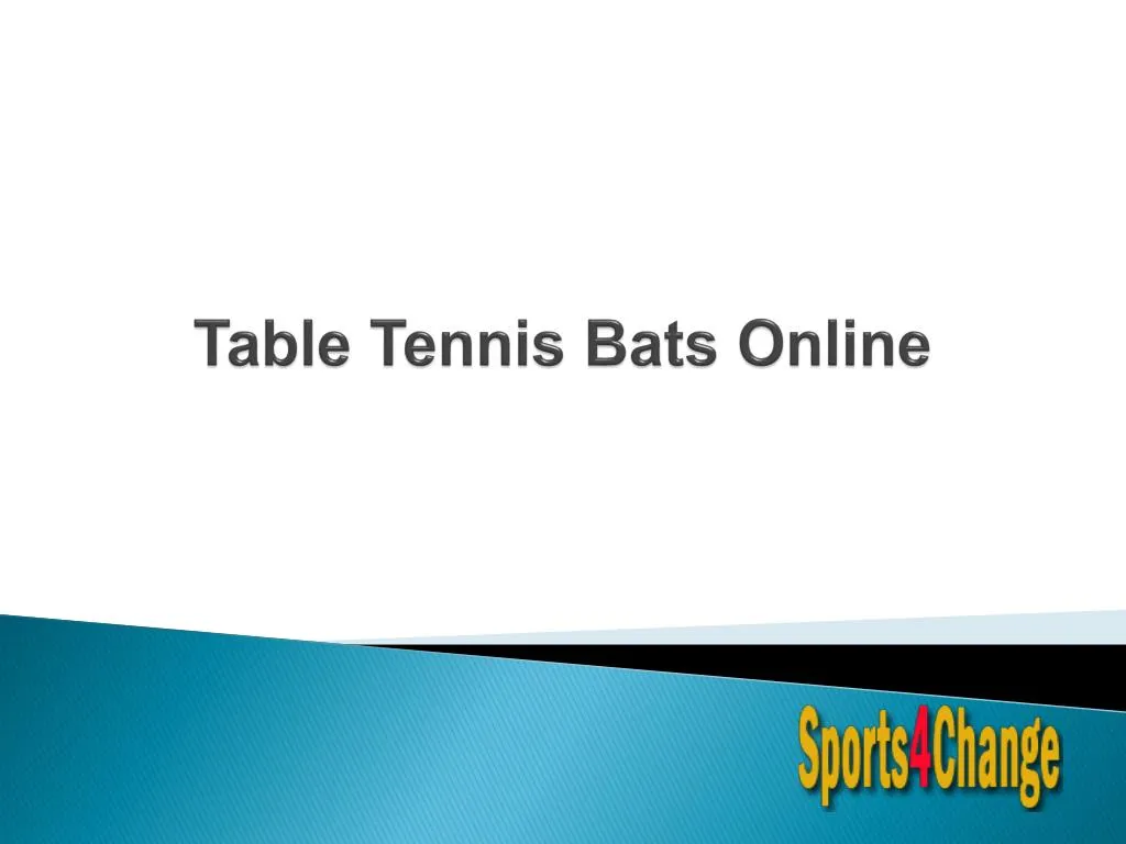 table tennis bats online