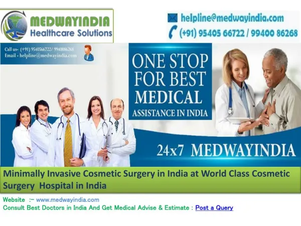 Best Cosmetic Surgery Hospital India