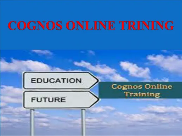 COGNOS Online Training Courses UK, AUSTRILA