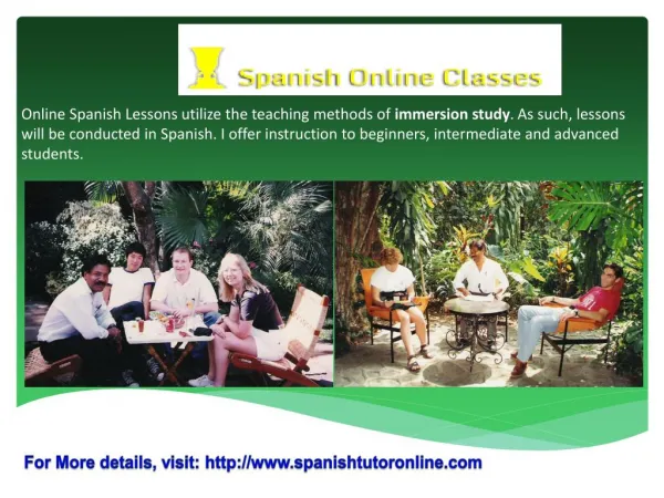 Online Private Spanish Lessons