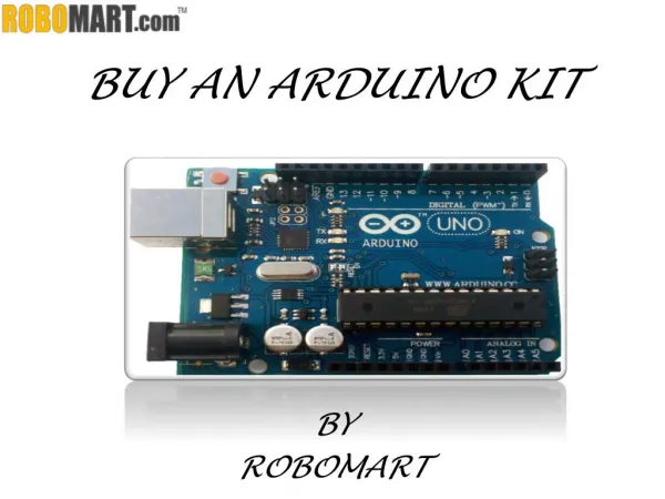 Buy An Arduino Kit By Robomart