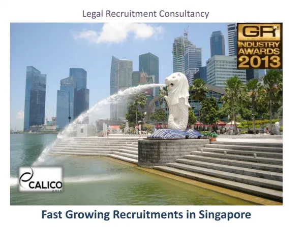 Fast Growing Recruitments in Singapore