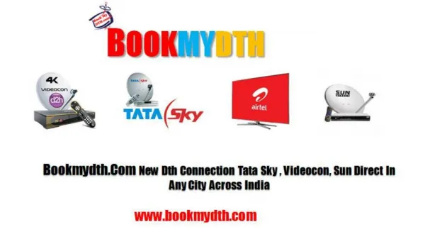 DTH Packages | Airtel Digital TV | Tata Sky Packages At Bookmydth.com