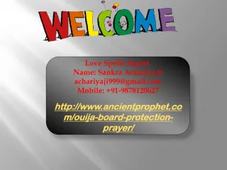 Ouija Board Protection Prayer, 9878120627 - slide 1
