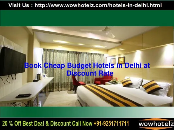 Looking for Cheap Hotels in Delhi