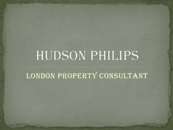 London Property Management - Hudsonphilips.com