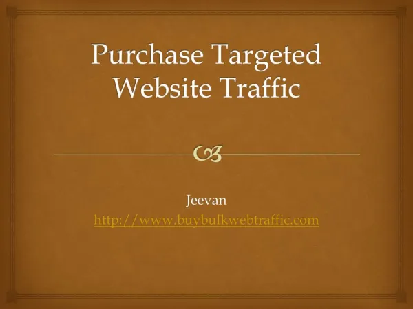 Purchase Website Targeting To Your Website