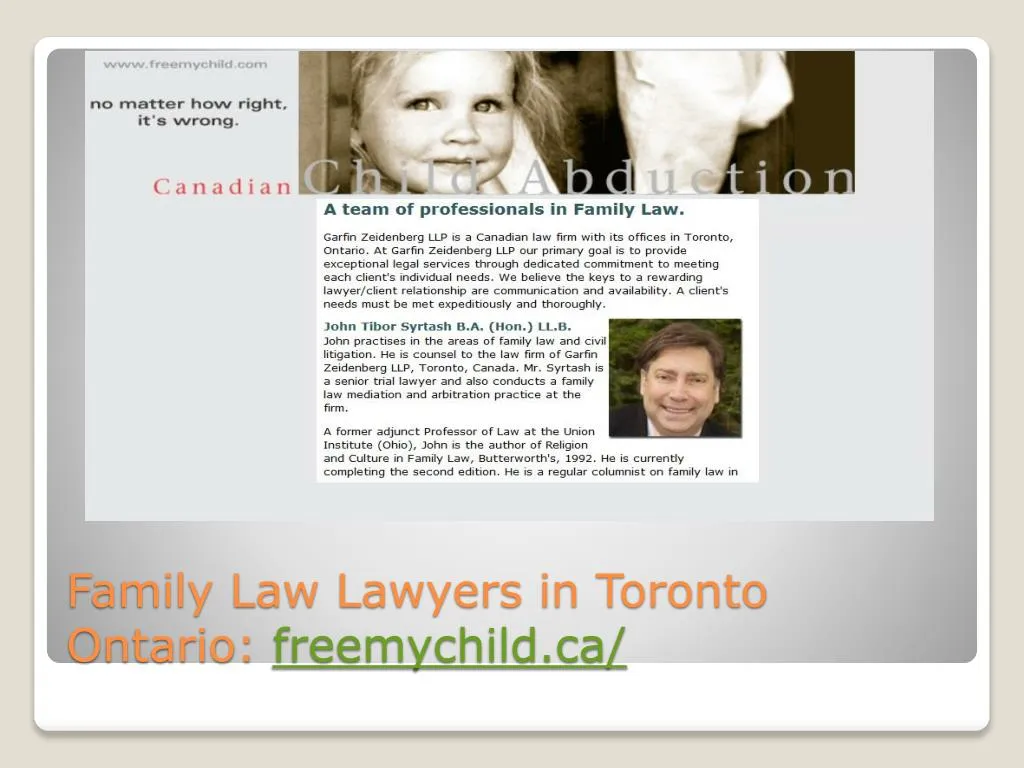 family law lawyers in toronto ontario freemychild ca