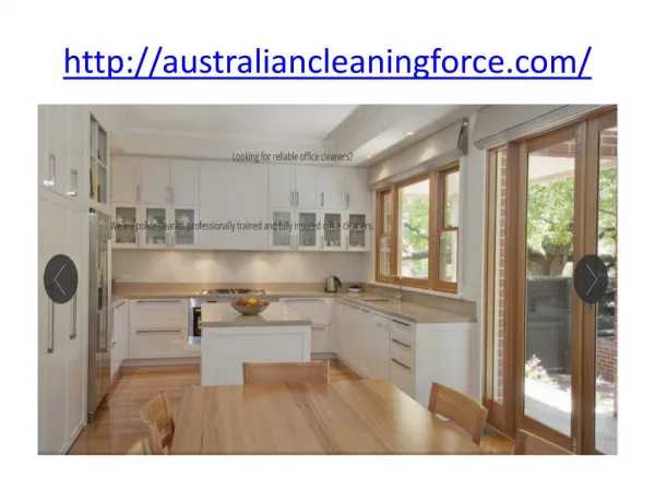 House Cleaners -Australian Cleaning Company