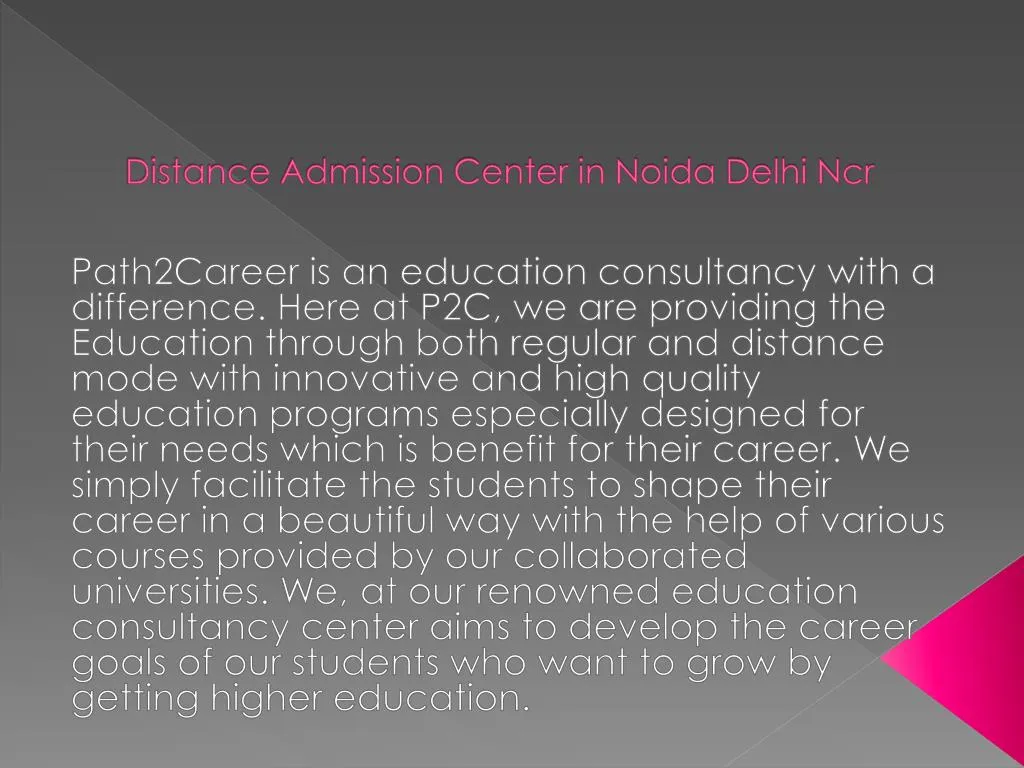 distance admission center in noida delhi ncr