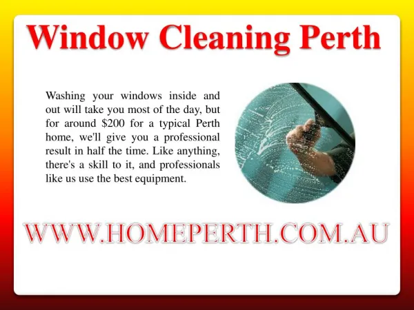 Window Cleaning Services Australia