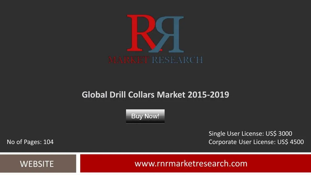 global drill collars market 2015 2019