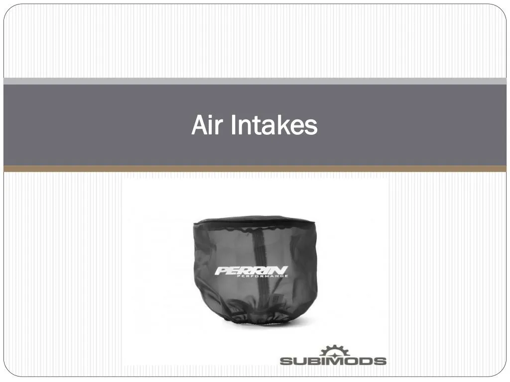 air intakes