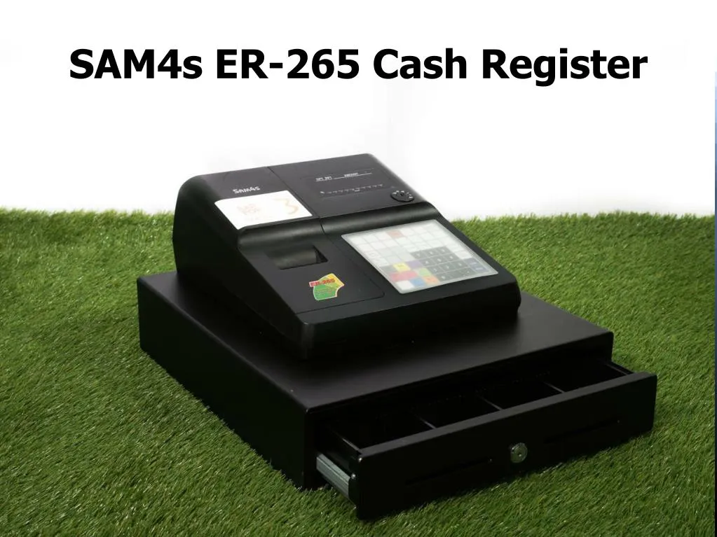 sam4s er 265 cash register