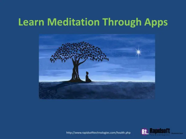 Learn Meditation Through Apps