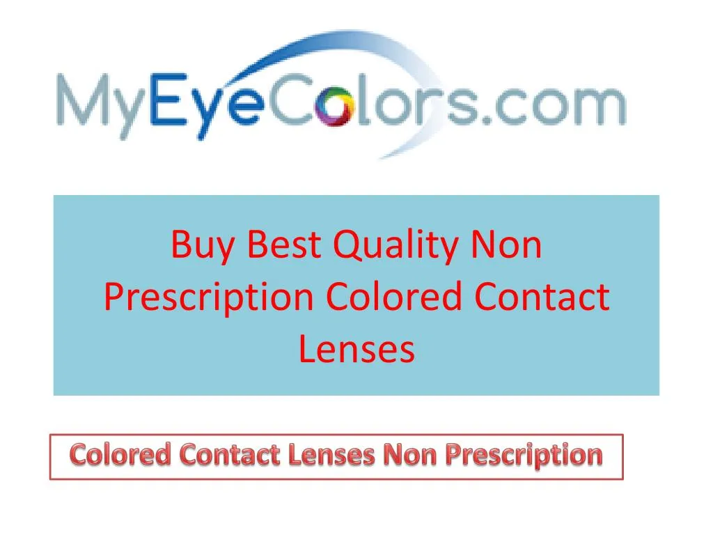 buy best quality non prescription colored contact lenses