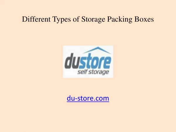 Types of Cardboard Storage Packing Boxes in Dubai, UAE