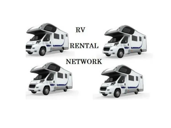 Find The Best Campervan Hire Orlando Through ‘RV Rental Network’