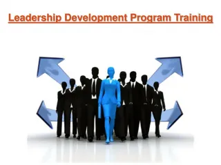 Leadership Development Program Training - slide 1