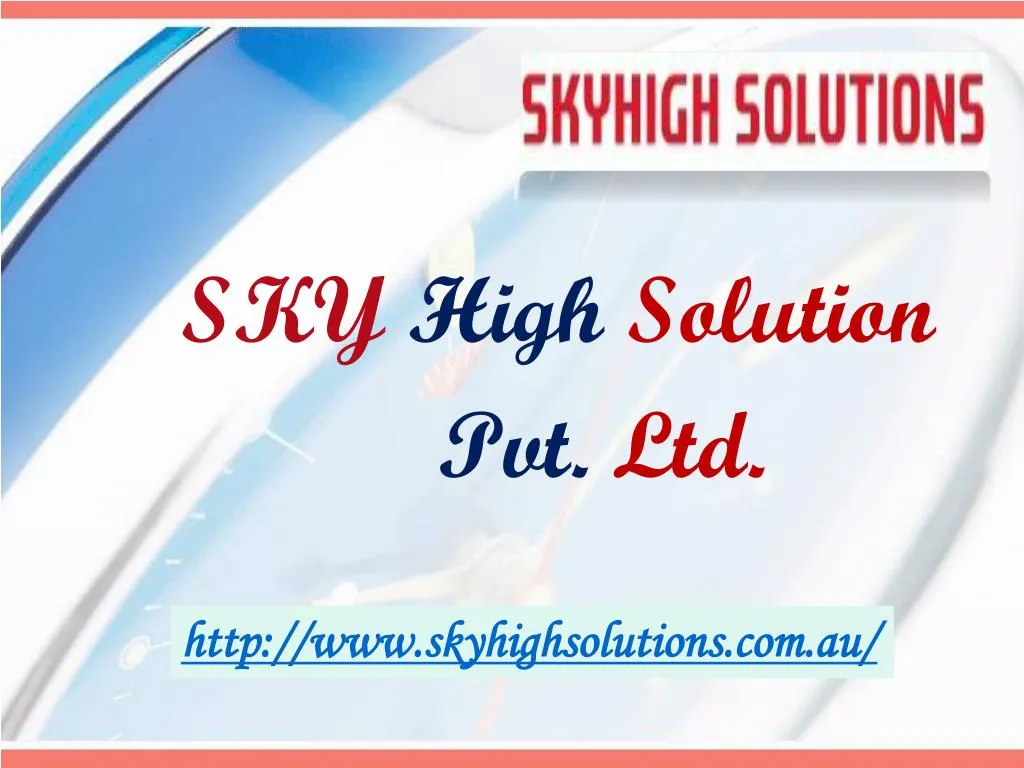 sky high solution pvt ltd