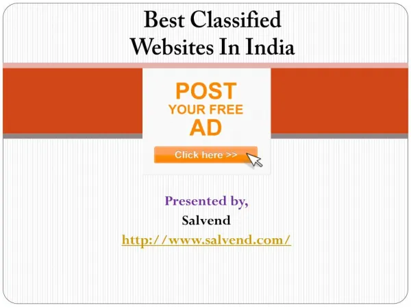 Best Classified Websites in India