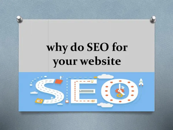 Why Do SEO For Your Website