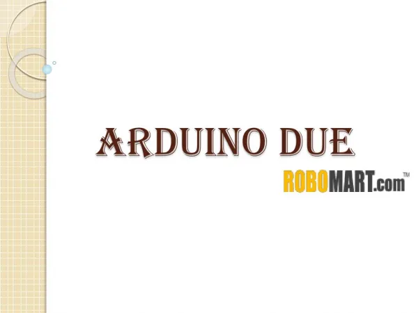 Buy Arduino Due Ebay by Robomart