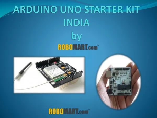 Arduino Uno starter kit by RObomart