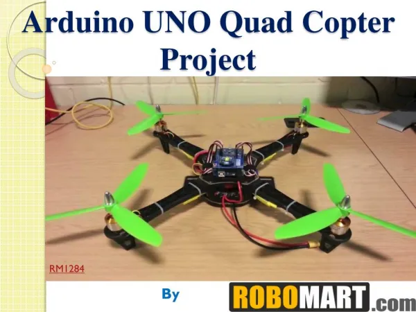 arduino uno quadcopter project by Robmart India