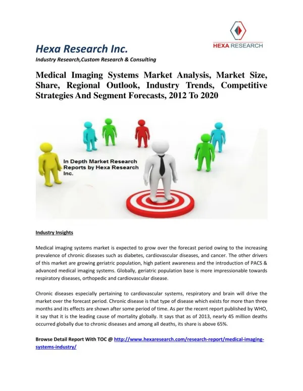 Medical Imaging Systems Market Analysis, Market Size, Share, Regional Outlook, Industry Trends, Competitive Strategies A