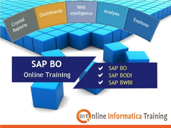 Online SAP BO Training under the Professional SAP Experts