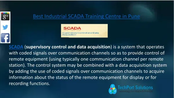 Best Industrial Scada training centre in Pune