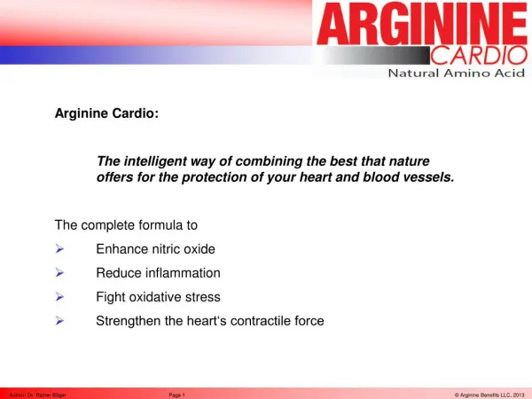 Buy Arginine Cardio