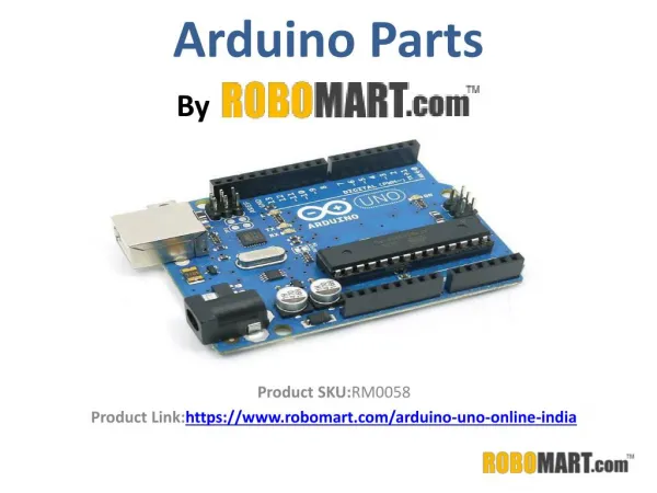 Buy Arduino Parts by Robomart