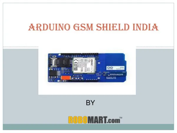 Buy Arduino Gsm Shield India-Robomart
