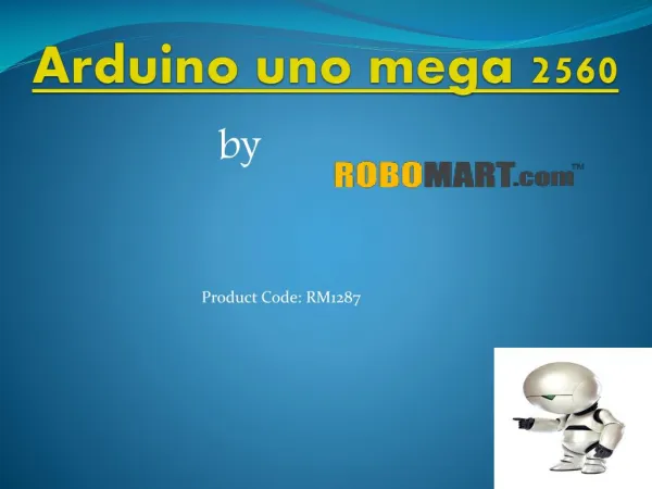 Arduino uno mega 2560 by Robomart