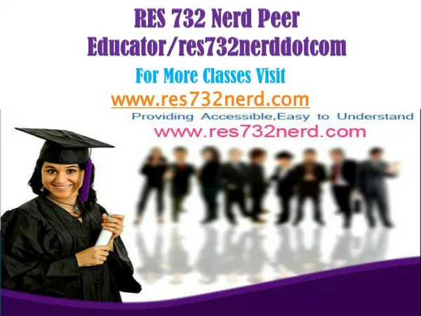 RES 732 Nerd Peer Educator/res732nerddotcom