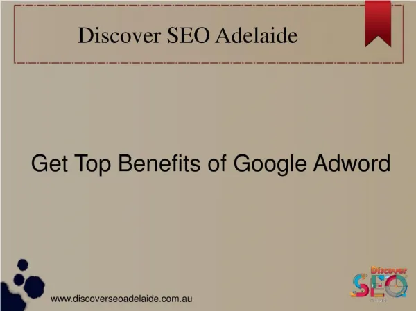 Get five benefits of Google Adwords At Adelaide