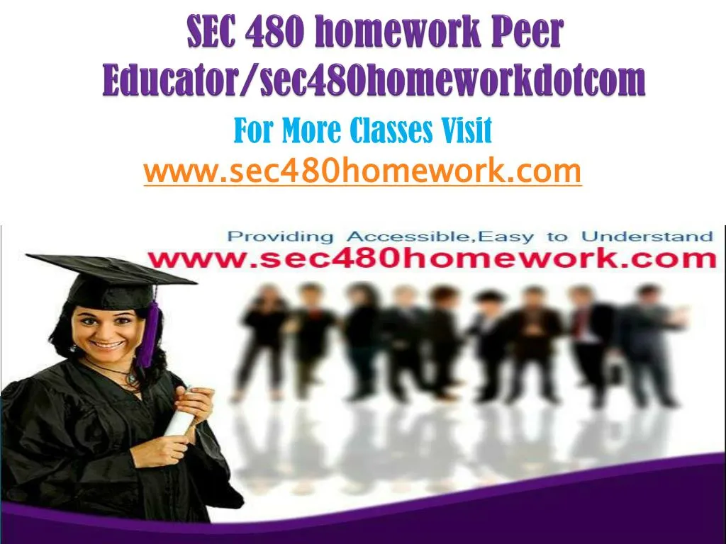 sec 480 homework peer educator sec480homeworkdotcom