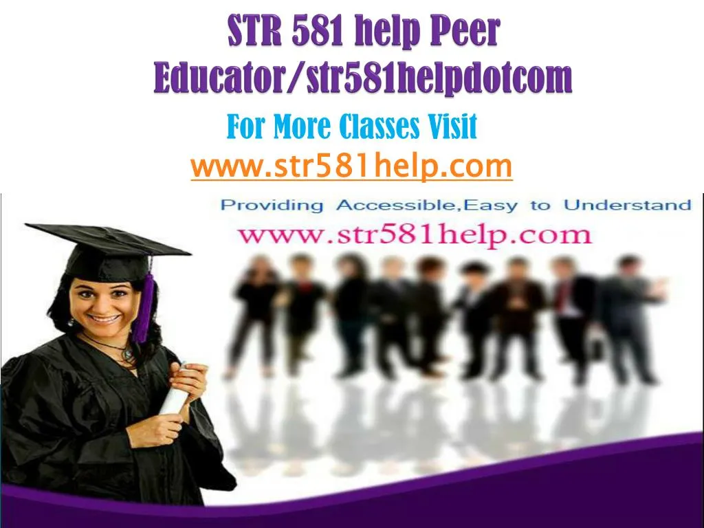 str 581 help peer educator str581helpdotcom