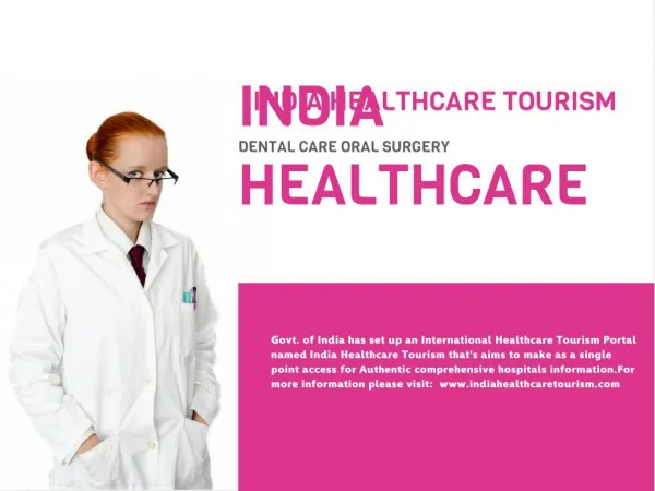 Get India's Healthcare Tourism Portal