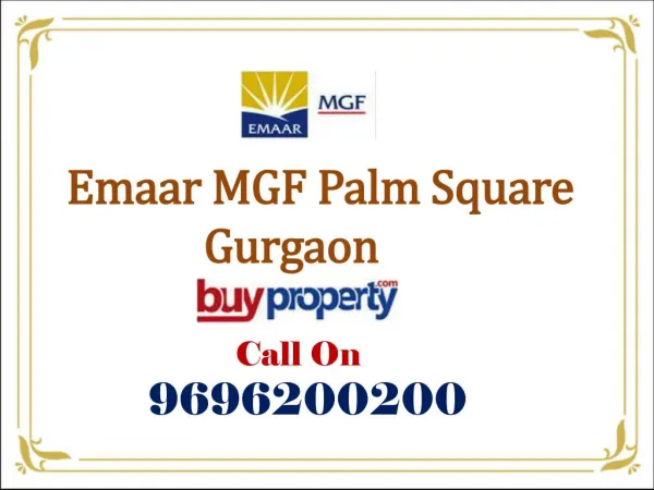 Emaar MGF Palm Square-Buyproperty.com