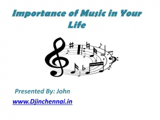 Importance of Music in Life