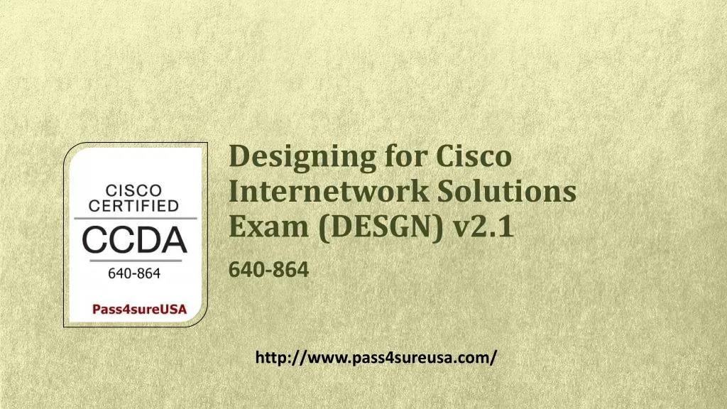 designing for cisco internetwork solutions exam desgn v2 1